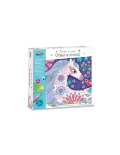 Crea Lign’ Cartes à créer Chevaux de diamants - CréaLign' Best