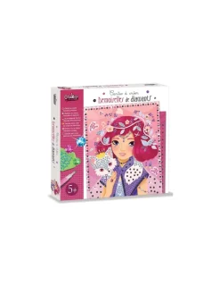 Crea Lign’ Cartes à créer demoiselles de diamants - CréaLign' Discount