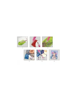 Crea Lign’ Cartes à créer demoiselles de diamants - CréaLign' Discount