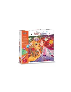 Crea Lign’ Cartes à créer Fantasy de diamants - CréaLign' Online