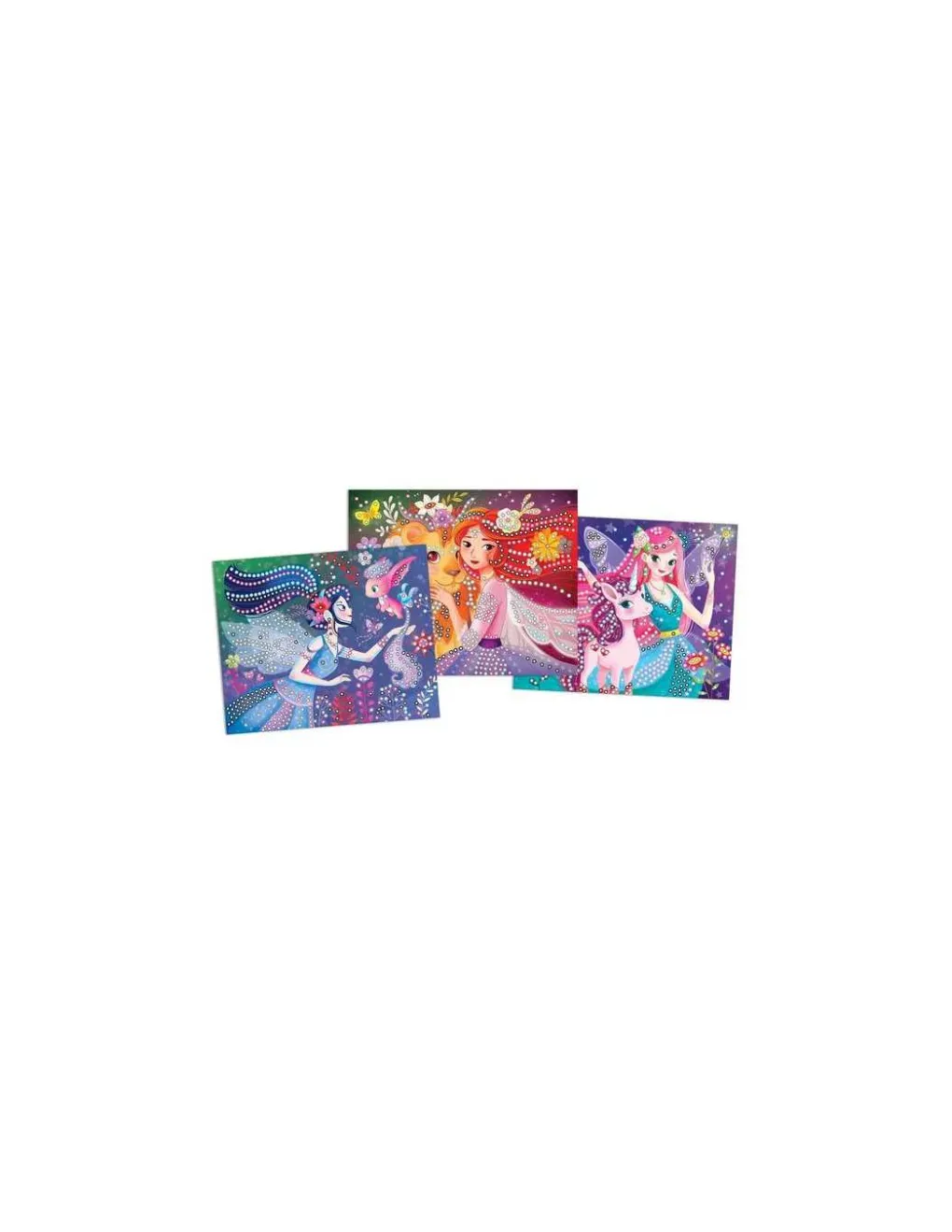 Crea Lign’ Cartes à créer Fantasy de diamants - CréaLign' Online