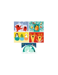 Djeco Cartes à gratter Animaux à découvrir -