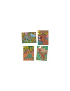 Djeco Cartes à gratter dinosaures - New