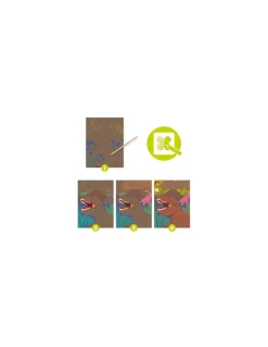 Djeco Cartes à gratter dinosaures - New