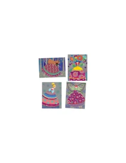 Djeco Cartes à gratter le bal des coquettes - Discount