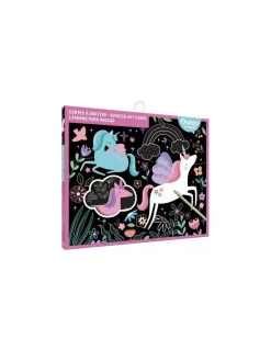 Auzou Cartes à gratter licornes - Discount