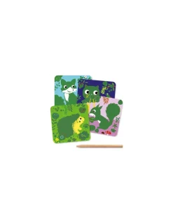 Djeco Cartes à gratter petites bêtes - Outlet
