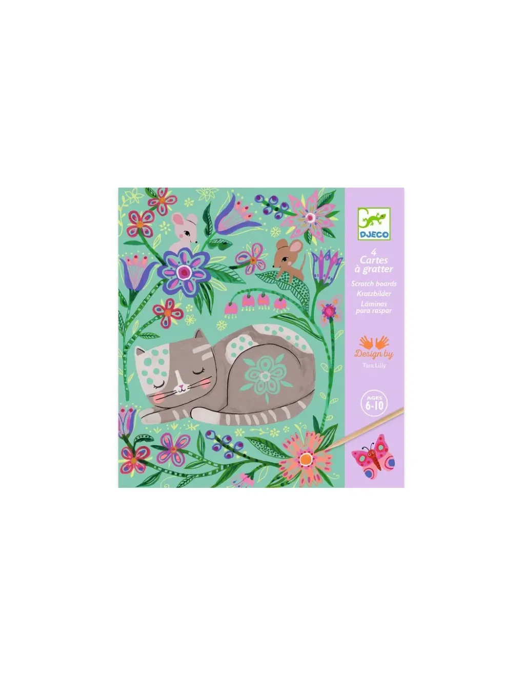Djeco Cartes à gratter Rencontres - Discount