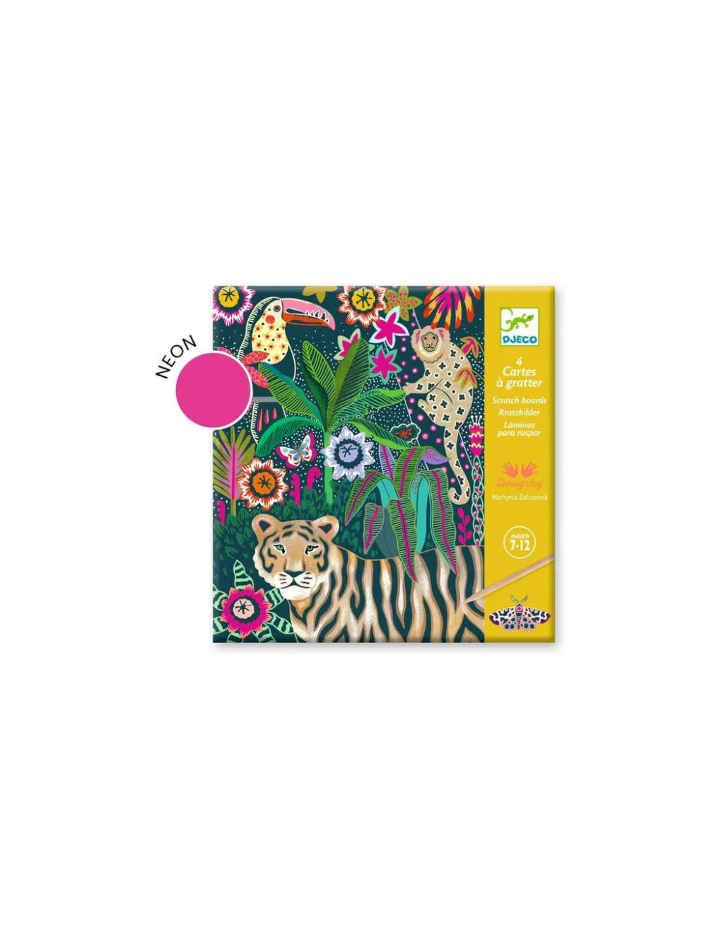 Djeco Cartes à gratter Rococo - New
