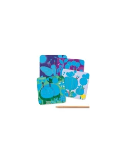 Djeco Cartes à gratter toutes petites bêtes - New