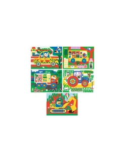 Djeco Cartes à gratter Véhicules à découvrir - Hot