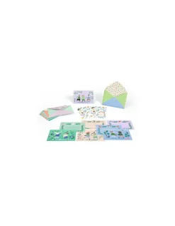 Lovely Paper by Djeco Cartes d'invitation Fanfare des animaux - Djeco Hot