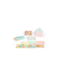 Lovely Paper by Djeco Cartes d'invitation Fées d'un jour - Djeco Discount