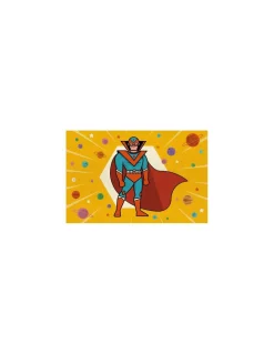 Lovely Paper by Djeco Cartes d'invitation Pow Bang - Djeco Online
