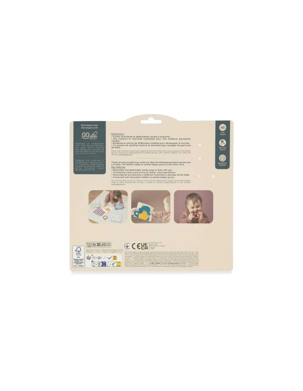 Kaloo Cartes d’éveil sensoriel - Discount