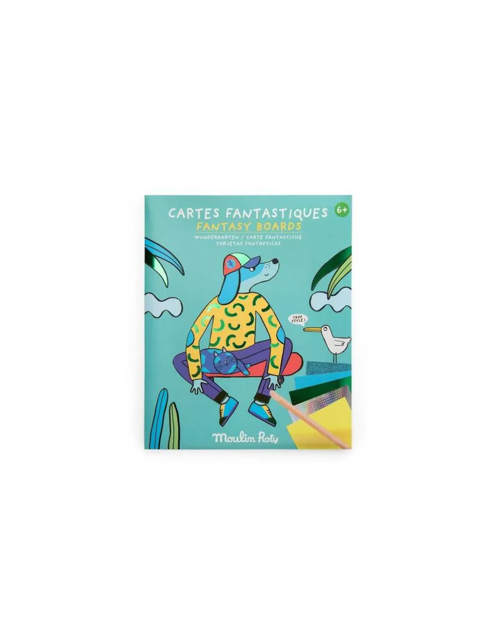 Moulin Roty Cartes fantastiques Les Loufoques - Hot