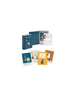 Moulin Roty Cartes Mes 12 premiers mois Les Moustaches - Best