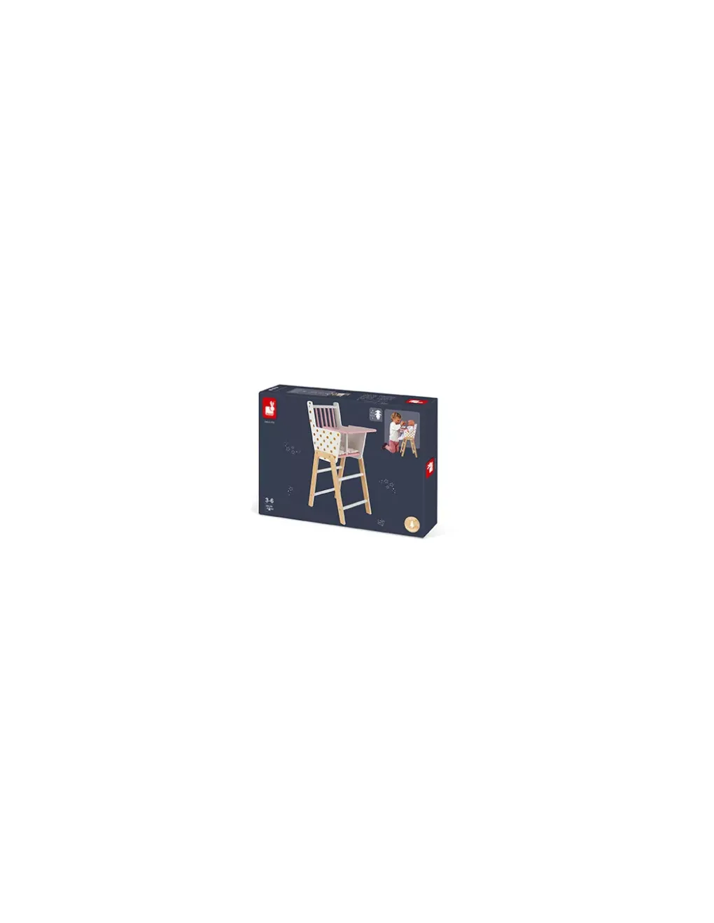 Janod Chaise haute Candy Chic - Sale