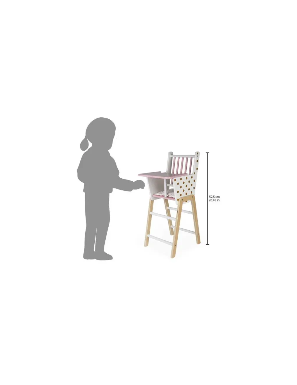 Janod Chaise haute Candy Chic - Sale