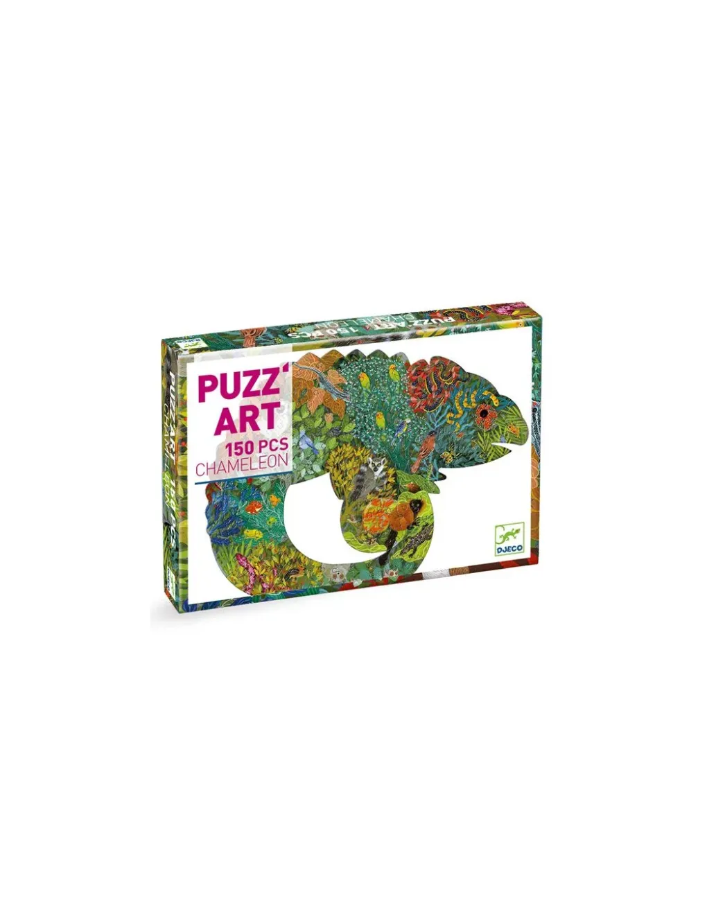 Djeco Chameleon Puzz'art 150 pièces - Discount