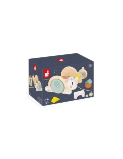 Janod Chariot cube Escargot Sweet Cocoon -