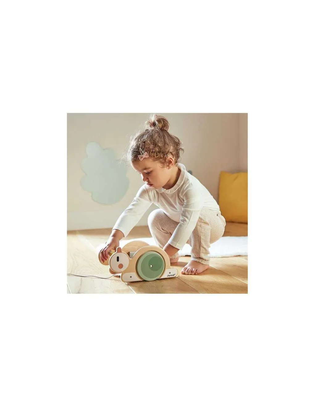 Janod Chariot cube Escargot Sweet Cocoon -