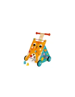 Janod Chariot de marche chat multi activités -