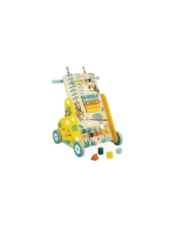 Janod Chariot de marche multi activités Tropik - Hot