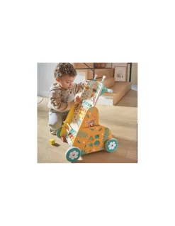 Janod Chariot de marche multi activités Tropik - Hot