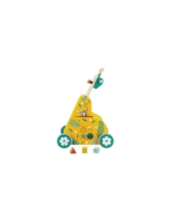 Janod Chariot de marche multi activités Tropik - Hot