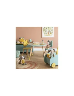 Moulin Roty Chariot de marche Trois petits lapins - Discount