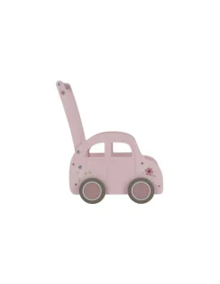 Little Dutch Chariot de marche voiture en bois Rose - Online