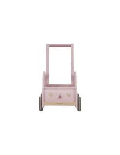 Little Dutch Chariot de marche voiture en bois Rose - Online