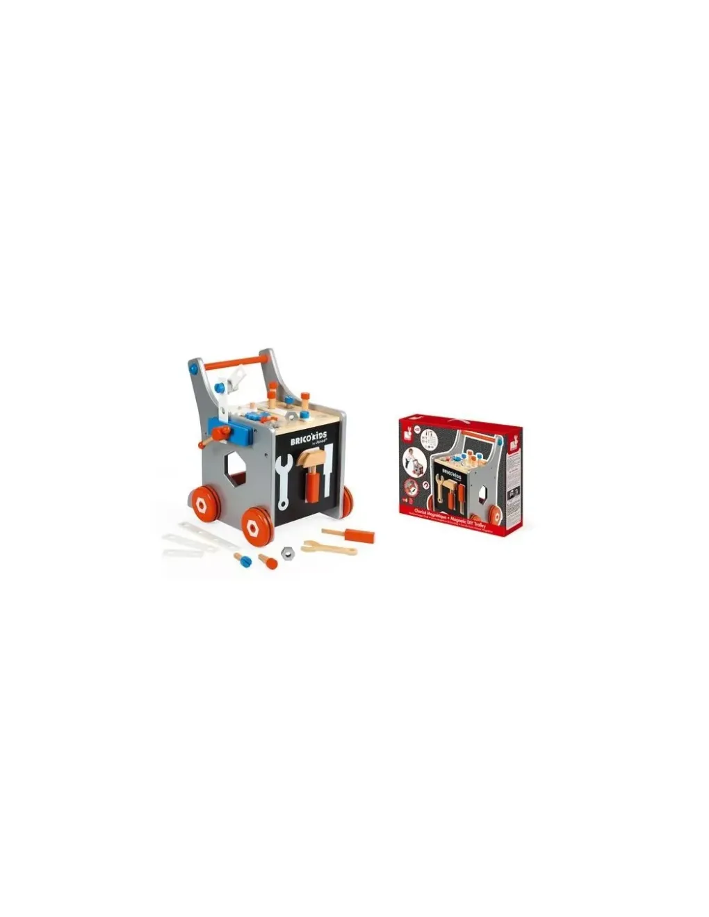 Janod Chariot magnétique brico'kids -