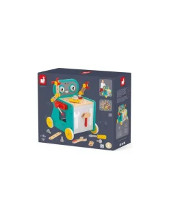 Janod Chariot Robot Brico'Kids - Hot