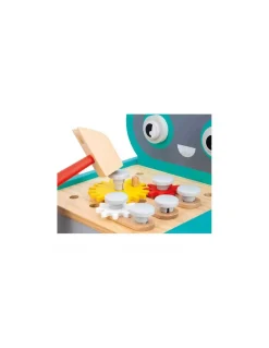 Janod Chariot Robot Brico'Kids - Hot