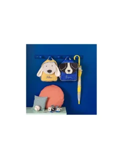 Moulin Roty Chaussons chien Puce bleu Puce & Pilou - New