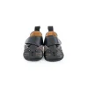 Moulin Roty Chaussons cuir chat noir Les moustaches 6/12 m -