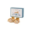 Moulin Roty Chaussons lion Sous mon baobab - Discount