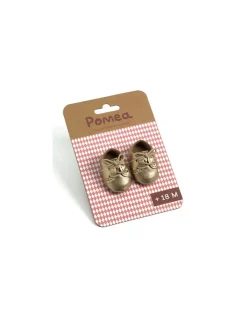 Djeco Chaussures doré Pomea - Discount