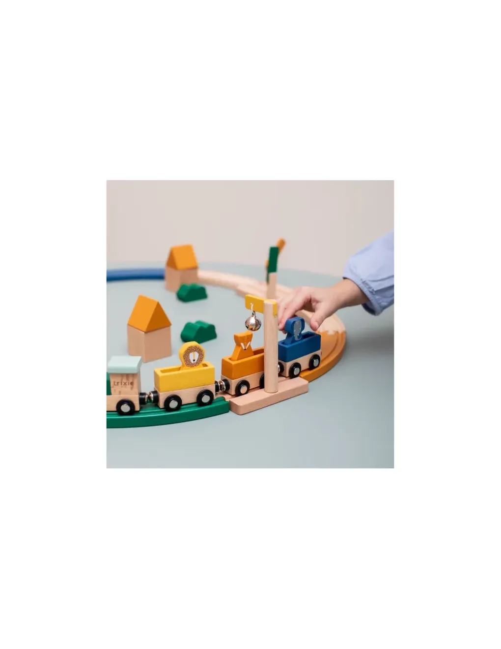 Trixie Chemin de fer en bois -