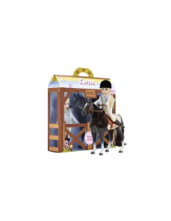 Lottie Cheval et poupée Poney Club New