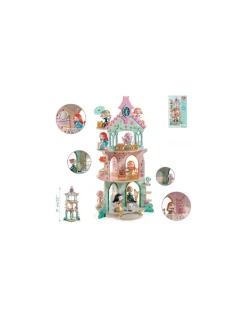 Djeco Château de princesse Arty Toys Ze Princesses Tower - Clearance