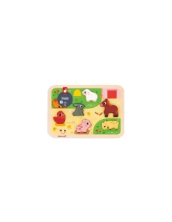 Janod Chunky puzzle La ferme - Outlet