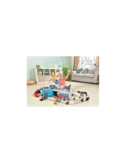 Hape Toys Circuit de train Grande métropole - Hape Hot
