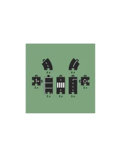 Waytoplay Circuit de voiture Autoroute - Sale