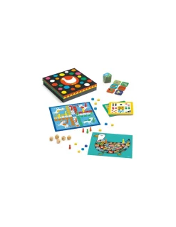 Djeco Classic box boîte de 12 jeux -