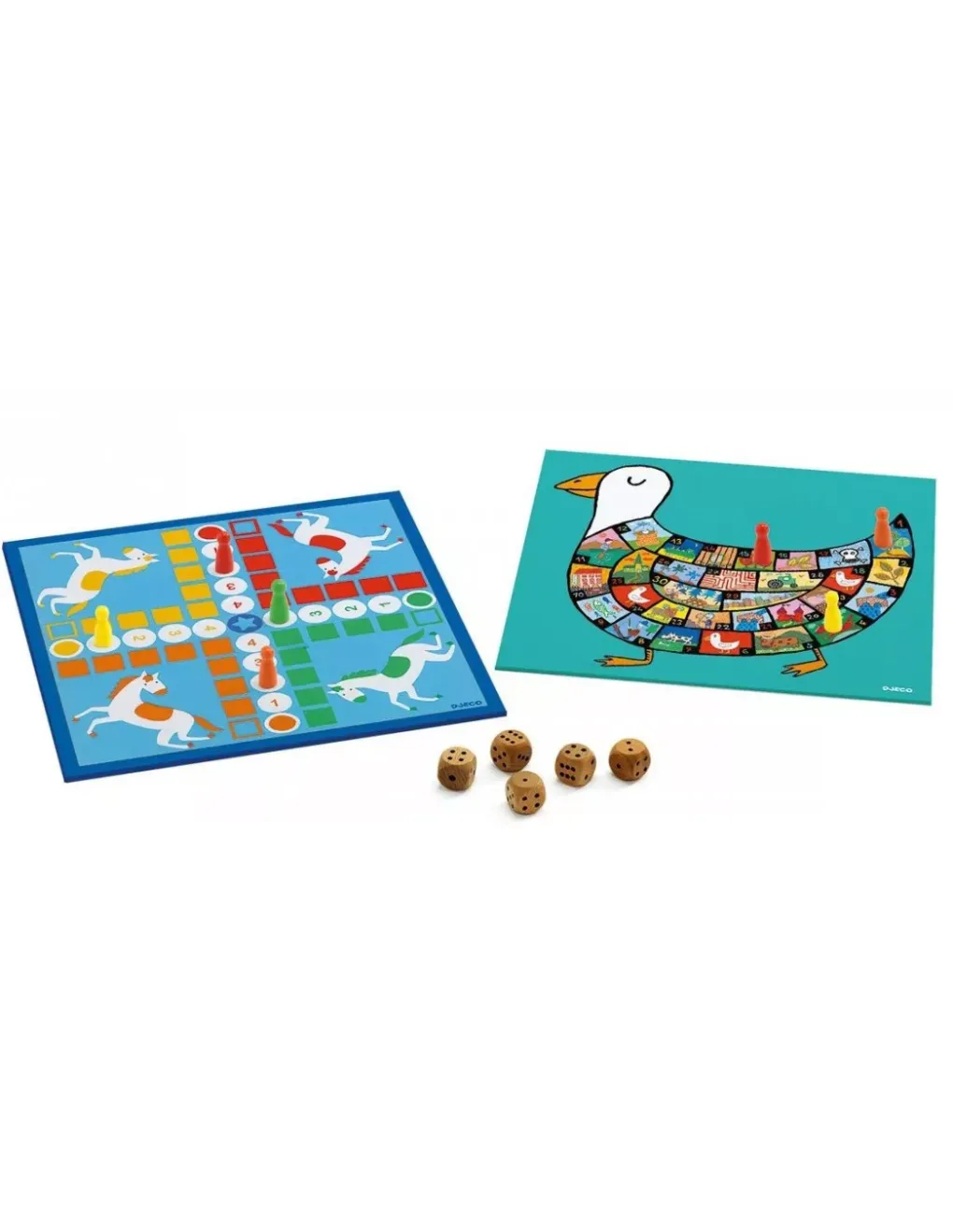 Djeco Classic box boîte de 12 jeux -
