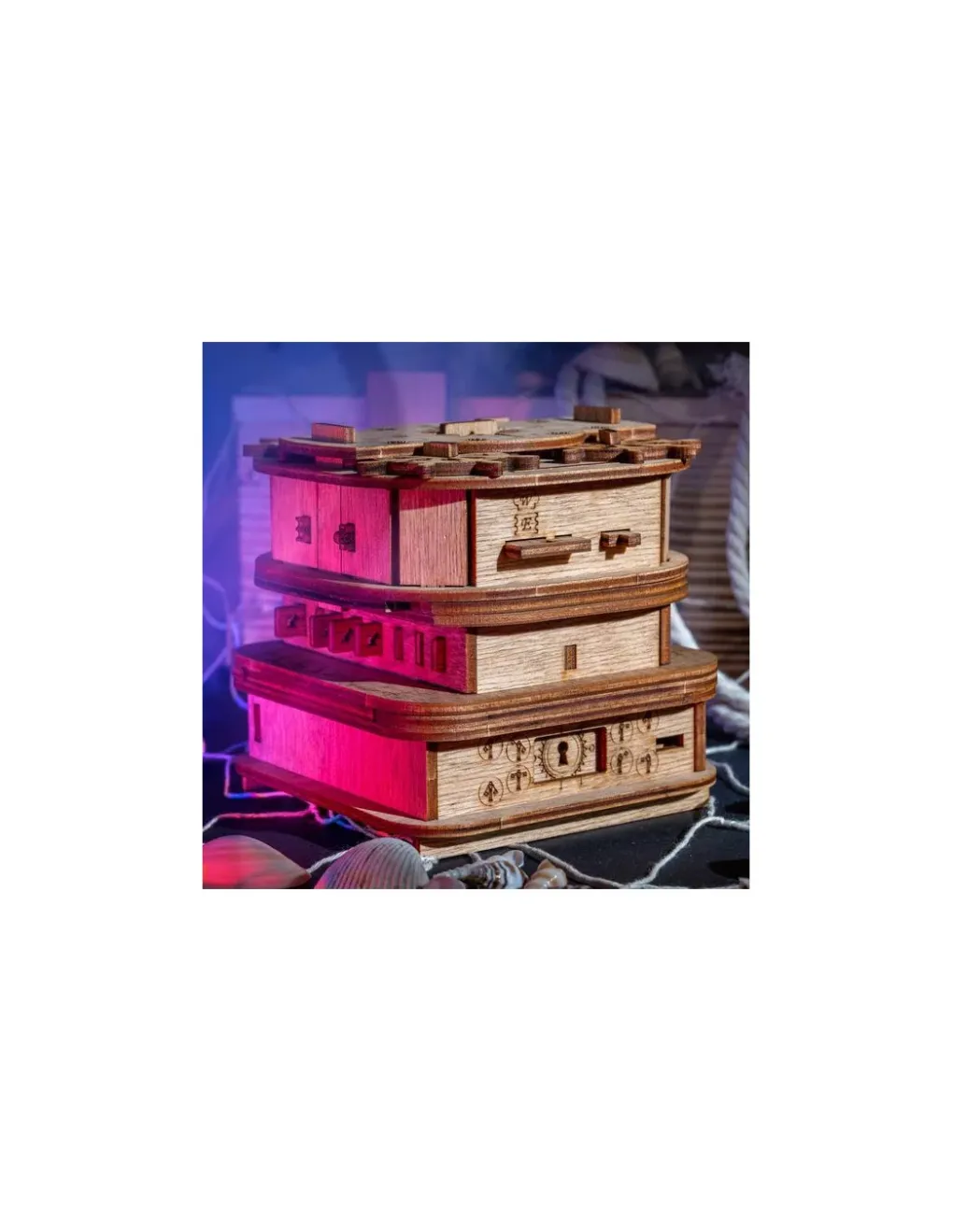 iDventure Cluebox Cluebox Le casier de Davy Jones New