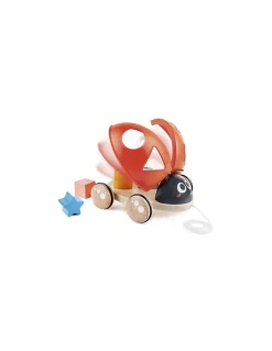 Hape Toys Coccinelle à tirer trieuse de formes - Hape Best